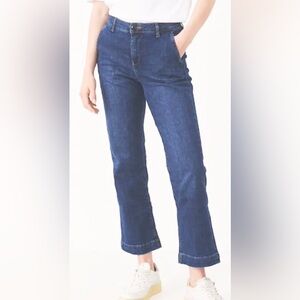 Part Two Elinborg PW light blue denim jeans classic ankle flare stretch 30/27